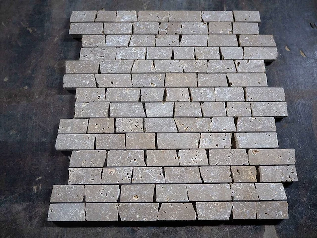Natuurstenen mozaïek matjes (ca. 31.5m²) - afbeelding 1 van  1