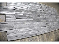Natuurstenen muurbekleding (ca.23.1m²) - afbeelding 1 van  2