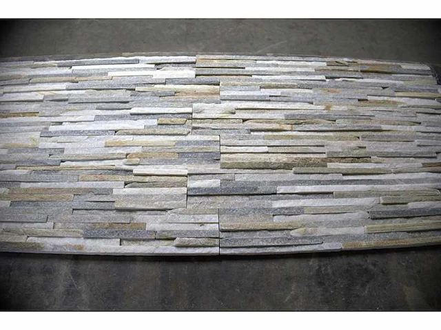 Natuurstenen muurbekleding (ca.9.8m²) - afbeelding 2 van  2