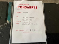 Natuzzi cross salontafel - afbeelding 2 van  10