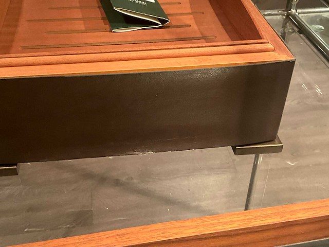 Natuzzi dienblad en humidoir (2x) - afbeelding 3 van  11