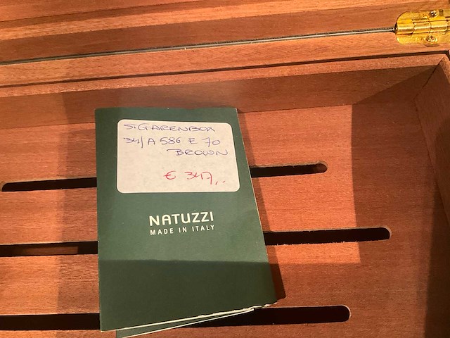 Natuzzi dienblad en humidoir (2x) - afbeelding 11 van  11