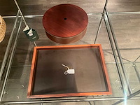 Natuzzi dienblad en opbergbox (2x) - afbeelding 3 van  9