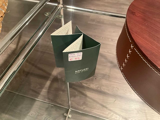 Natuzzi dienblad en opbergbox (2x) - afbeelding 8 van  9