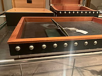 Natuzzi dienblad en opbergboxen (3x) - afbeelding 9 van  14