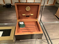 Natuzzi dienblad, sigarendoos en humidoir (3x) - afbeelding 3 van  16