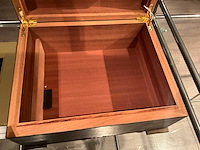 Natuzzi dienblad, sigarendoos en humidoir (3x) - afbeelding 5 van  16