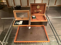Natuzzi dienblad, sigarendoos en humidoir (3x) - afbeelding 9 van  16