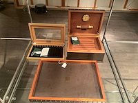 Natuzzi dienblad, sigarendoos en humidoir (3x) - afbeelding 10 van  16