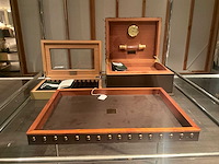 Natuzzi dienblad, sigarendoos en humidoir (3x) - afbeelding 11 van  16