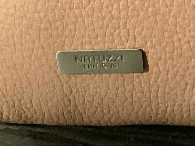 Natuzzi editons botao lederen fauteuil - afbeelding 8 van  9