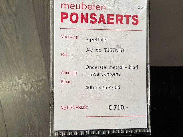 Natuzzi ido bijzettafel - afbeelding 2 van  10