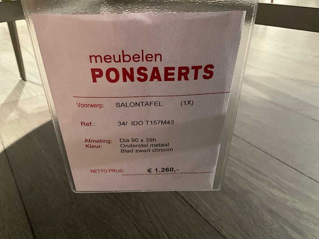 Natuzzi ido salontafel - afbeelding 2 van  10