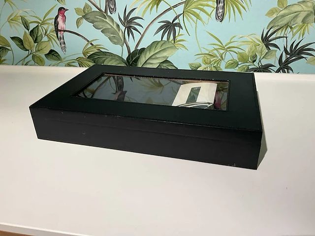 Natuzzi lederen opbergbox - afbeelding 2 van  4