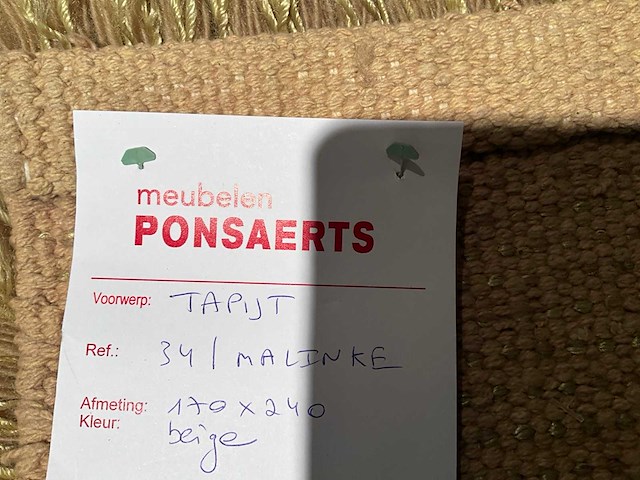 Natuzzi malinke vloerkleed - afbeelding 11 van  11