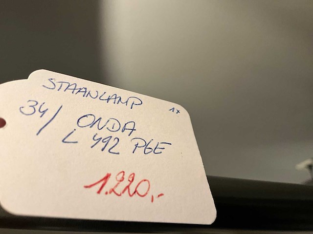 Natuzzi onda vloerlamp - afbeelding 6 van  7