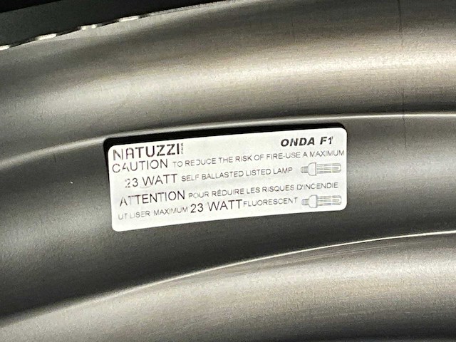 Natuzzi onda vloerlamp - afbeelding 7 van  7