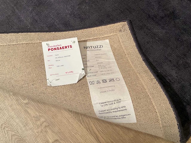 Natuzzi riflesso lars vloerkleed - afbeelding 9 van  9