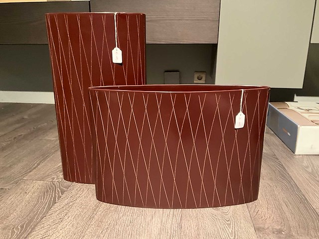 Natuzzi vaas (2x) - afbeelding 1 van  5