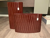 Natuzzi vaas (2x) - afbeelding 1 van  5