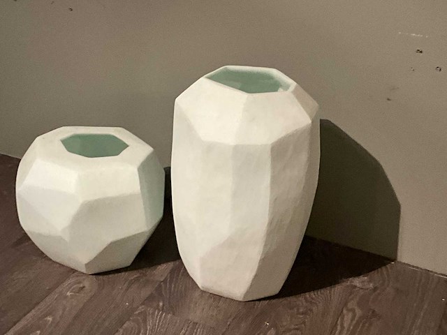 Natuzzi vaas (2x) - afbeelding 5 van  9