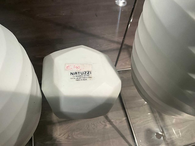 Natuzzi vazen (3x) - afbeelding 7 van  8