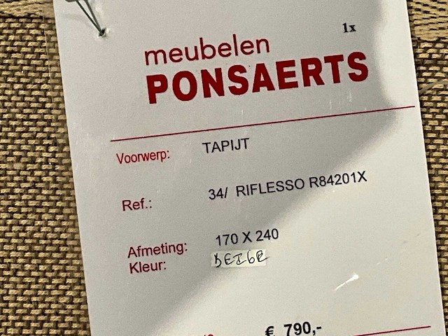 Natuzzi vloerkleed - afbeelding 6 van  7