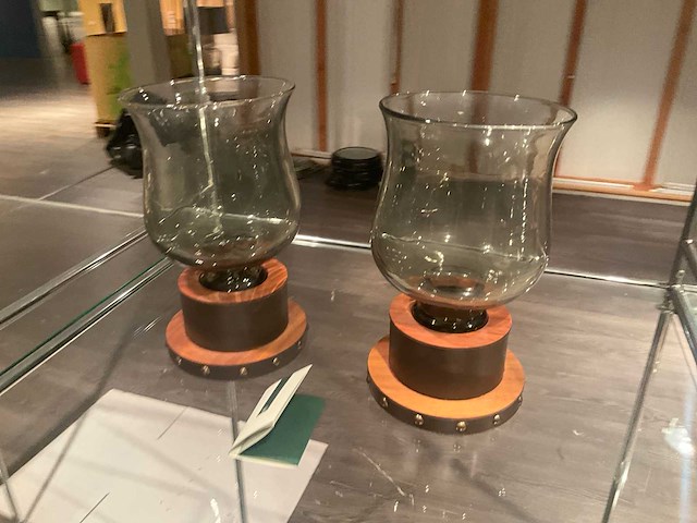 Natuzzi windlicht (2x) - afbeelding 4 van  11