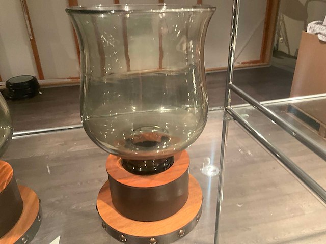 Natuzzi windlicht (2x) - afbeelding 8 van  11