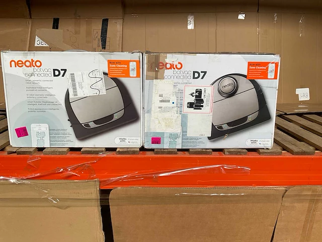 Neato botvac d7 connected robotstofzuiger (2x) - afbeelding 2 van  7