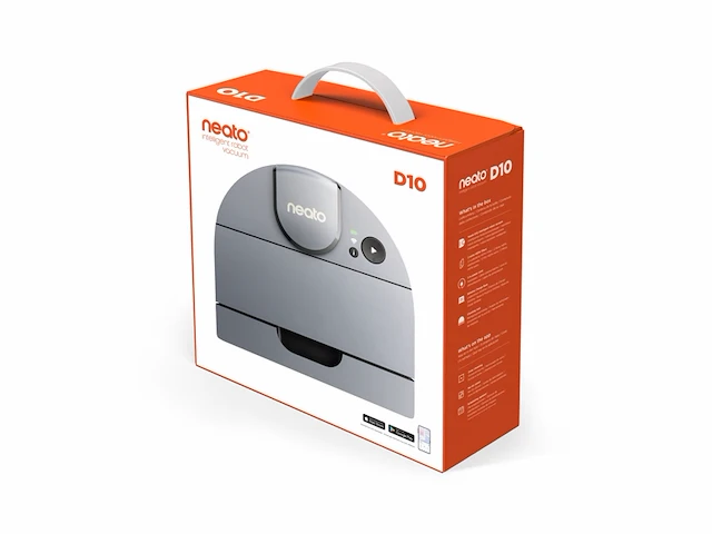 Neato robotics botvac d10 2021 robotstofzuiger zilvergrijs - afbeelding 4 van  5