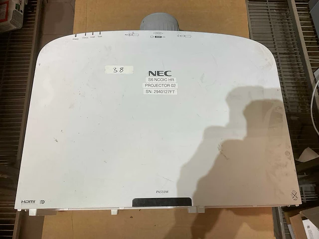 Nec np-pa550w projector - afbeelding 4 van  7
