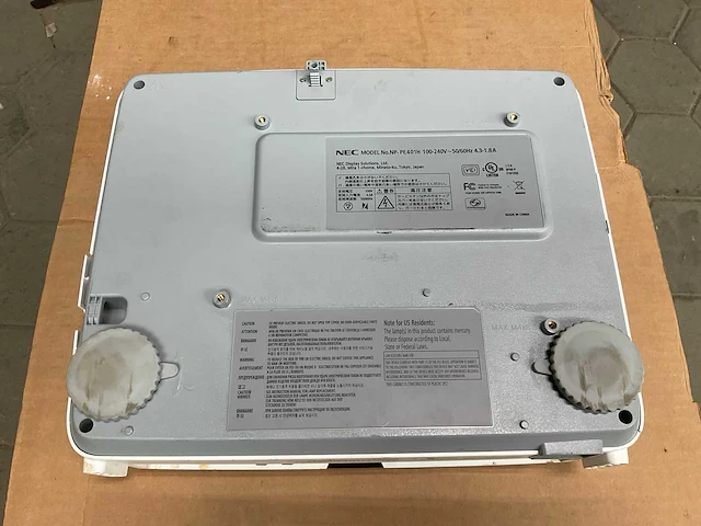 Nec pe401h projector - afbeelding 5 van  6