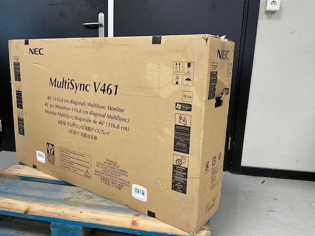 Nec (v461) 46”, 1920x1080 (fhd) lcd monitor (new) - afbeelding 5 van  6