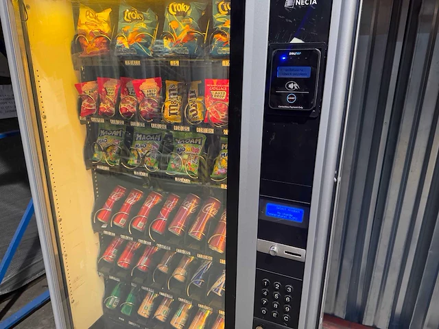 Necta - sfera - combiautomaat - vending machine - afbeelding 7 van  12
