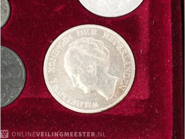 Nederlandse muntset (o.a.. zilver) - afbeelding 2 van  4
