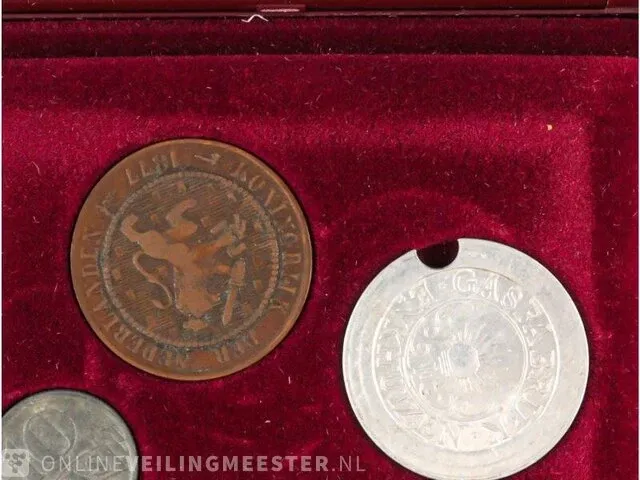 Nederlandse muntset (o.a.. zilver) - afbeelding 3 van  4
