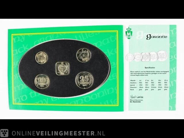 Nederlandse muntset - afbeelding 1 van  3