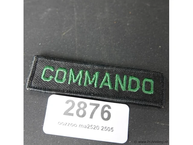 Nederlandse patch - afbeelding 1 van  3