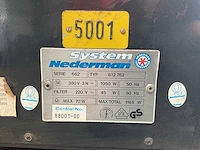 Nederman 612 762 mobiele lasdampafzuiginstallatie - afbeelding 4 van  12