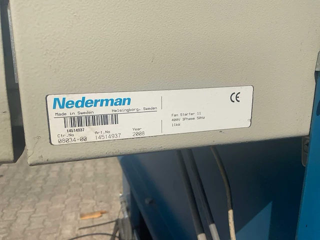 Nederman filtermax df80 ventilatiesysteem - afbeelding 7 van  17