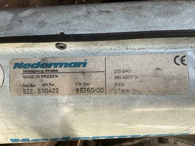 Nedermann centrifugaal ventilatoren (3x) - afbeelding 8 van  17