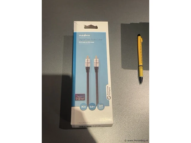Nedis digital coax audiokabel type cagc24170at50 - afbeelding 1 van  3