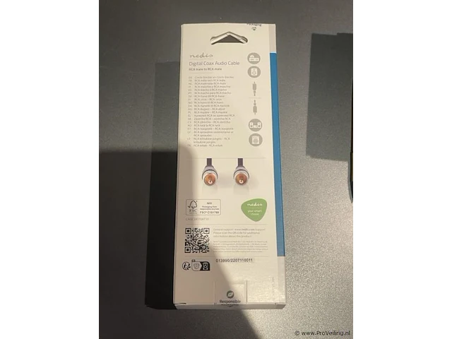 Nedis digital coax audiokabel type cagc24170at50 - afbeelding 2 van  3