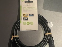 Nedis hdmi-kabel high speed 4k ultra hd type cvgl34002bk50 - 3mtr - afbeelding 1 van  3