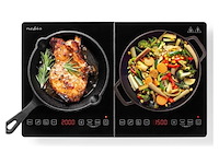 Nedis inductiekookplaat kookzones: 2 3500 w oververhittingsbeveiliging zwart tijdschakelaar turboactie kinderslot - afbeelding 1 van  1