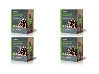 Nedis kerstverlichting - koord - 48 led's - warm wit - 3.60 m - licht effecten: 7 - binnen & buiten - batterij gevoed - afbeelding 1 van  2