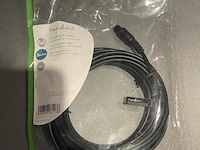 Nedis optical audiokabel type cagp25000bk50 - 2 stuks - afbeelding 1 van  3