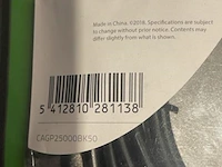 Nedis optical audiokabel type cagp25000bk50 - 2 stuks - afbeelding 3 van  3