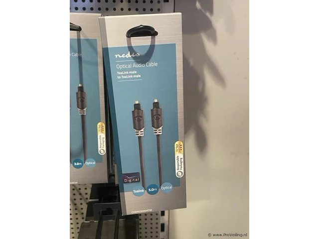Nedis optische audiokabel type cabw25000at50 - 5mtr - afbeelding 1 van  2